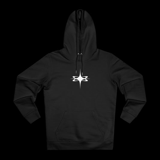 SSELFLESS™ BASIC LOGO HOODIE BLACK - SSELFLESS