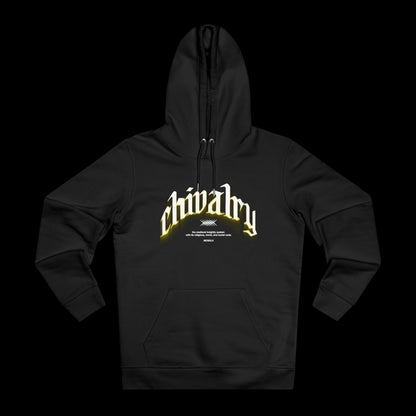 SSELFLESS™ CHIVALRY HOODIE BLACK & YELLOW - SSELFLESS