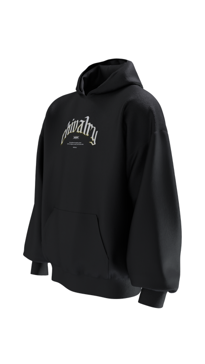 SSELFLESS™ CHIVALRY SWEATSHIRT 280G | BLACK & YELLOW - SSELFLESS