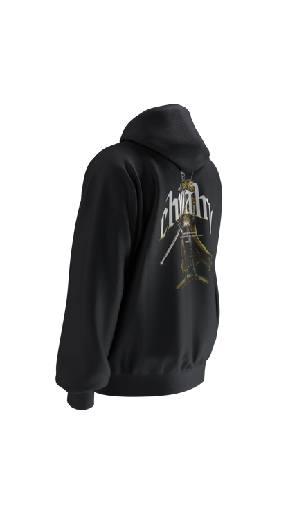 SSELFLESS™ CHIVALRY SWEATSHIRT 280G | BLACK & YELLOW - SSELFLESS