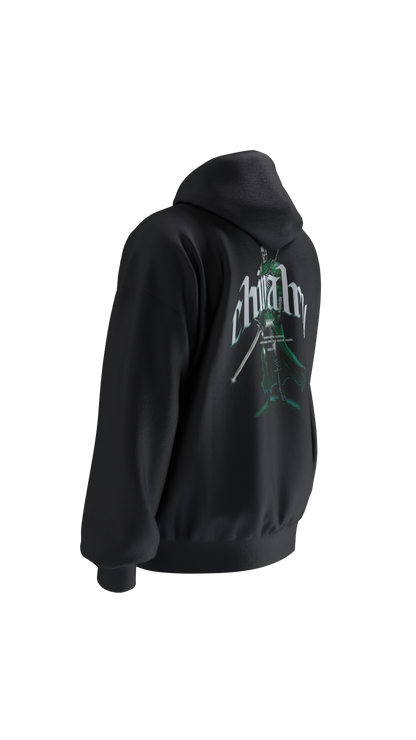 chivalry_sweatshirt_280G_rigth_black_and_green