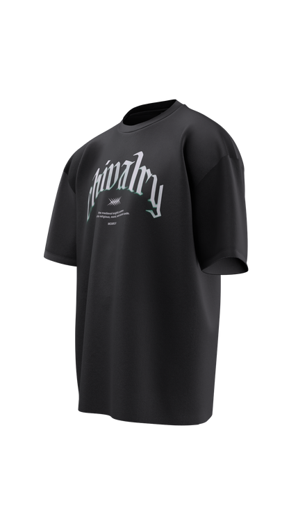 chivalry_tee_180G_left_black_and_green