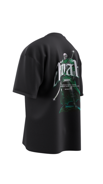 chivalry_tee_180G_right_black_and_green