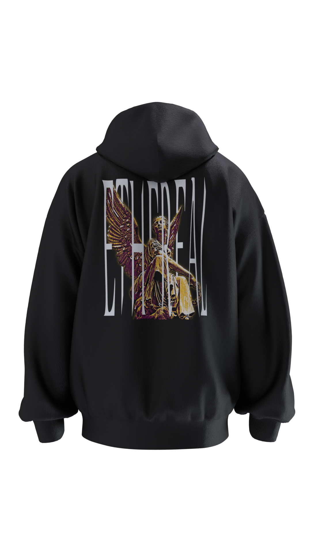 SSELFLESS™ ETHEREAL SWEATSHIRT 280G | BLACK - SSELFLESS
