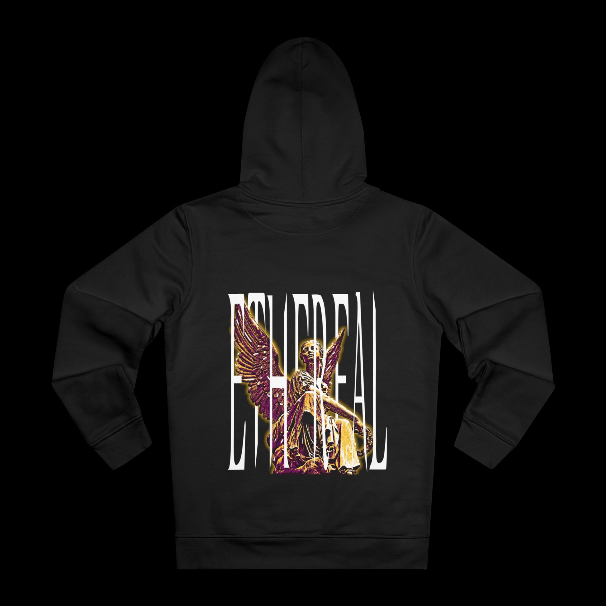 SSELFLESS™ ETHEREAL HOODIE BLACK - SSELFLESS