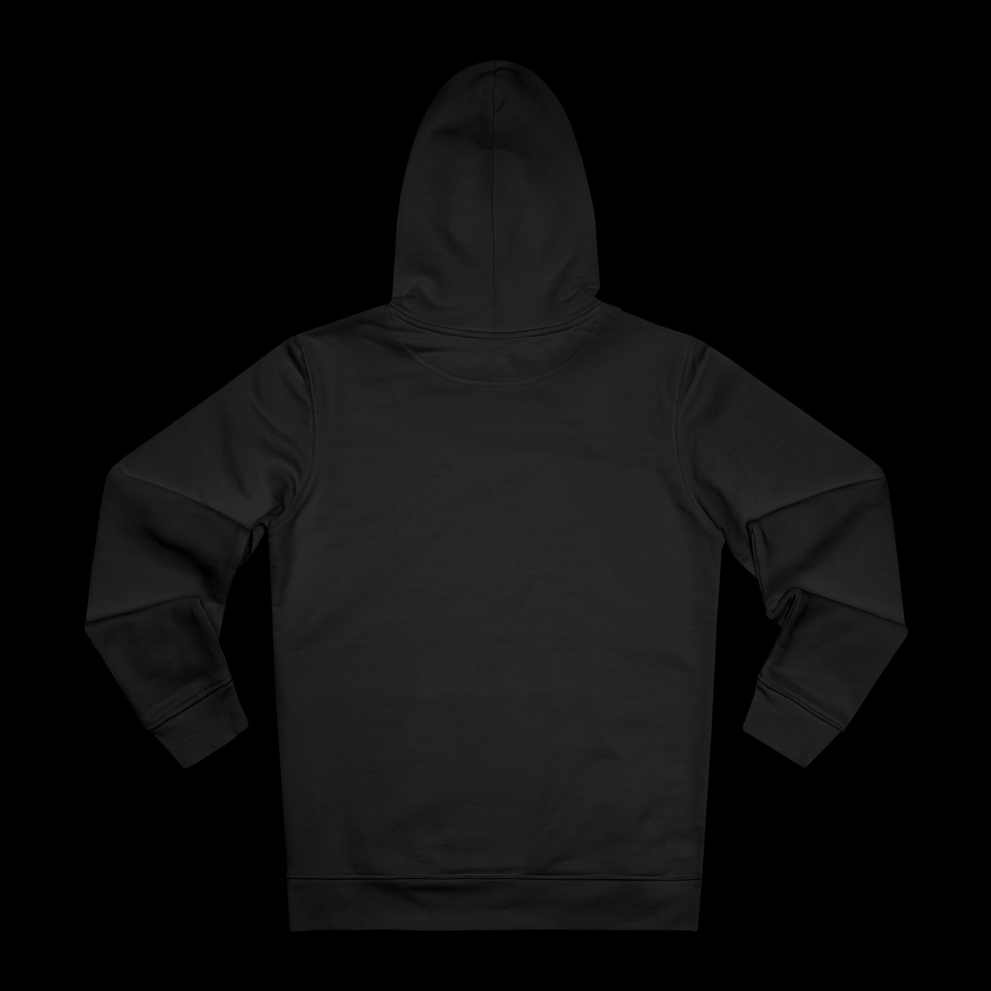 SSELFLESS™ GRADIENT LOGO HOODIE BLACK - SSELFLESS