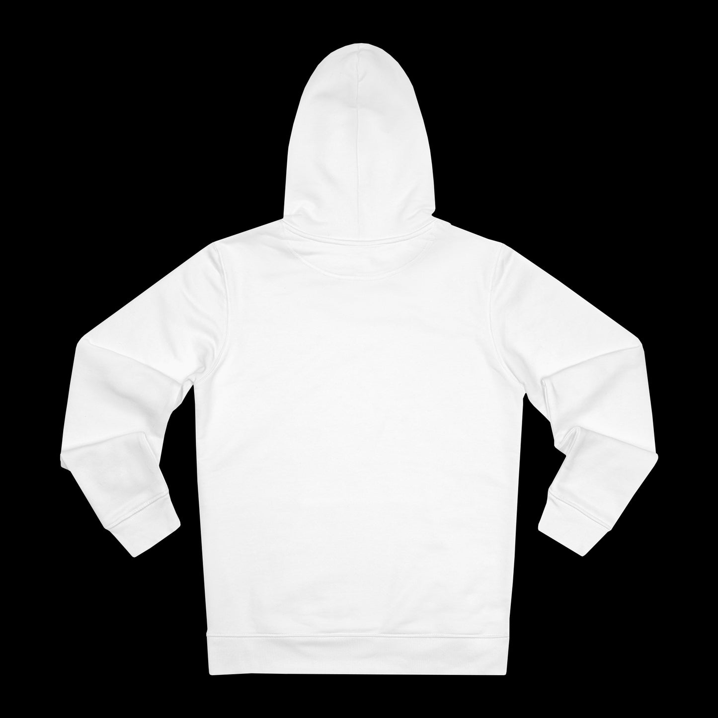 SSELFLESS™ GRADIENT LOGO HOODIE WHITE - SSELFLESS