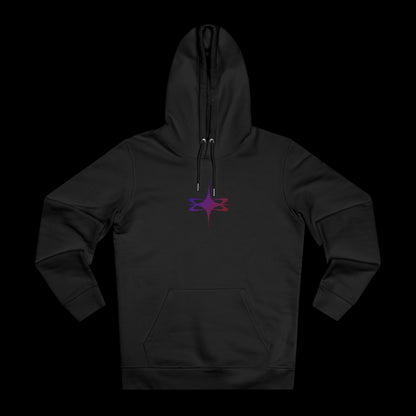 SSELFLESS™ GRADIENT LOGO HOODIE BLACK - SSELFLESS