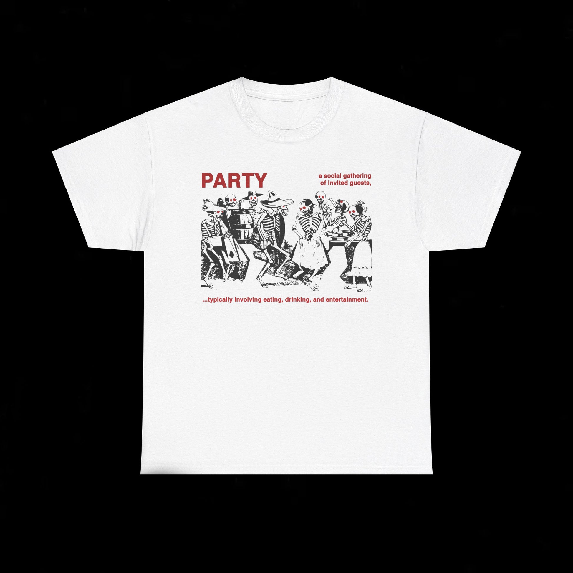 skeleton_party_tee_180G_front_white_basic